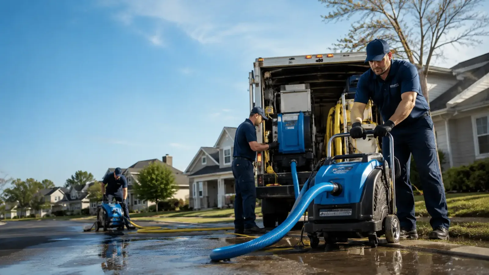 Flood Damage Cleanup in Saint Bernice, IN